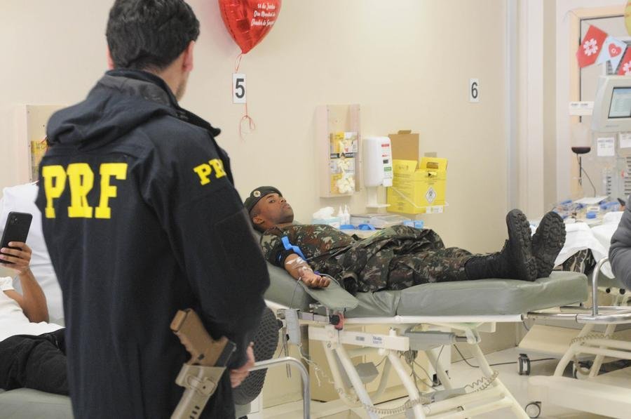 Mutirão da solidariedade: PRF e instituições públicas mobilizam doações de sangue no Junho Vermelho