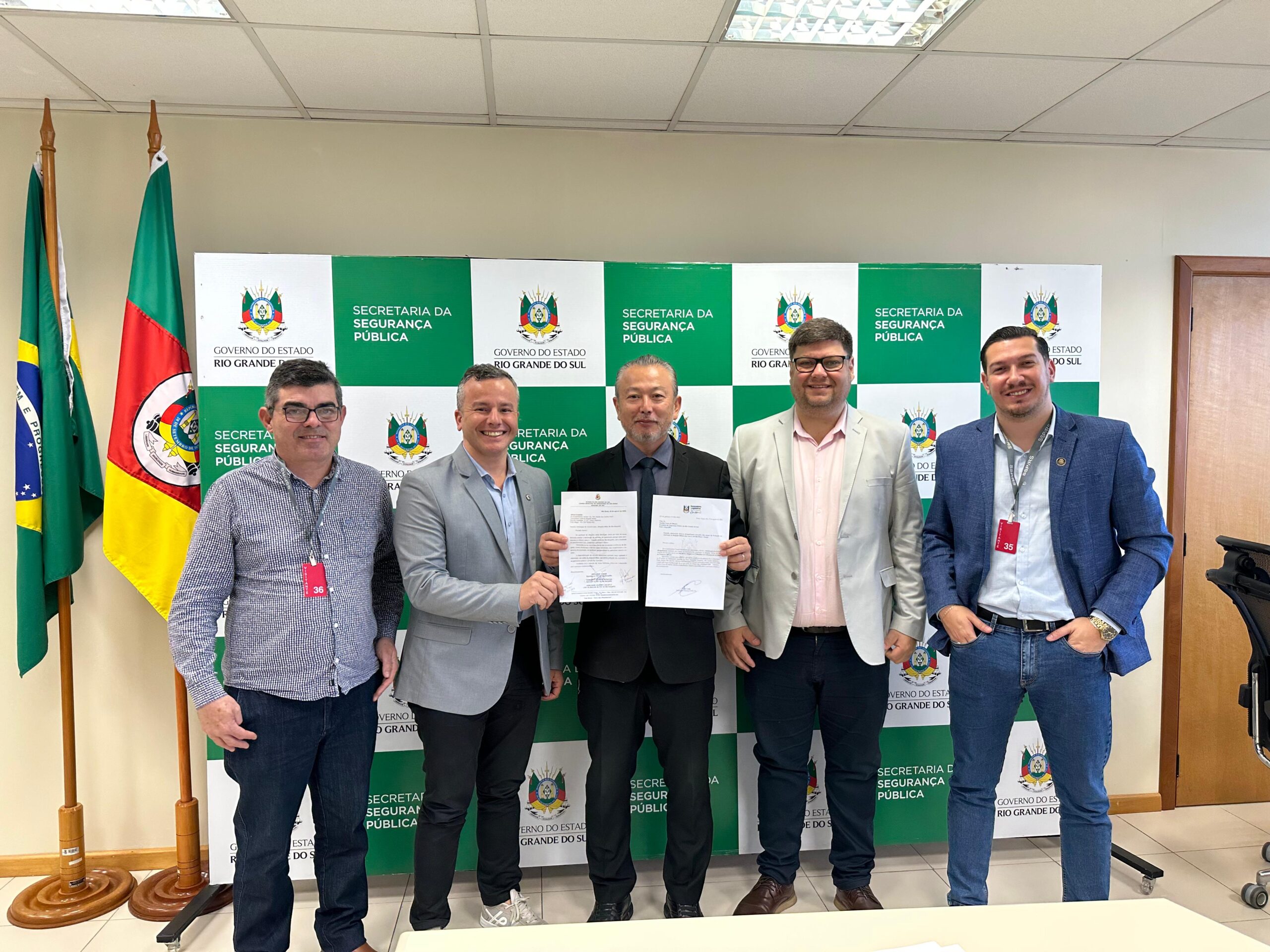 Cadó e vereadores de São Borja cobram reforço na segurança rural e duplicação de via de acesso ao município