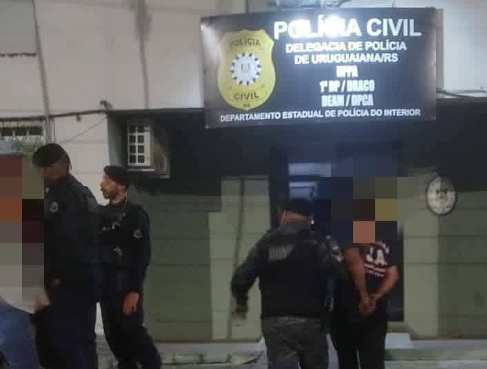 Homem é preso após espancar mulher e filho por dois dias seguidos em Uruguaiana