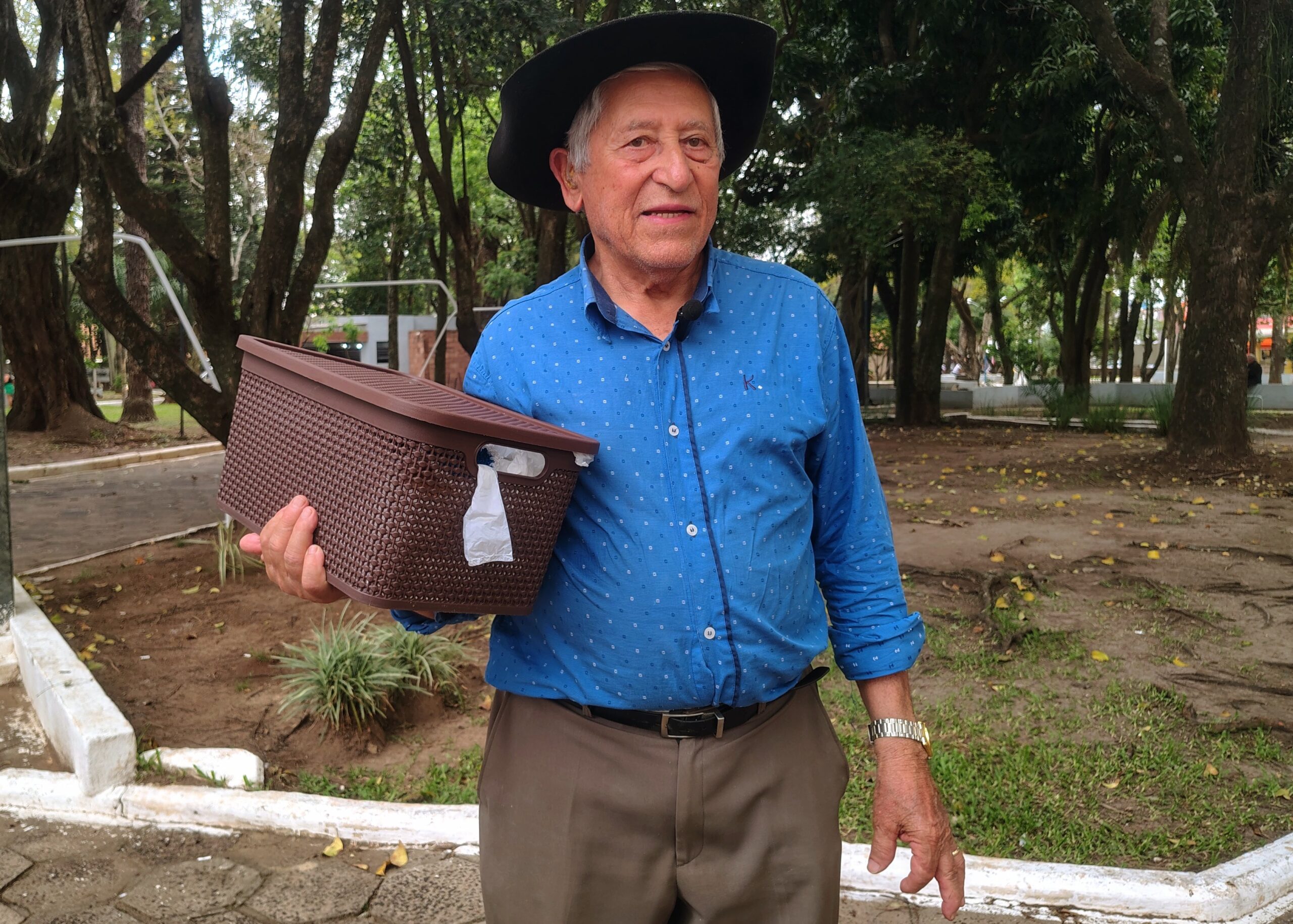 Humanos de São Borja | “Sou rico de saúde”: aos 88 anos, Crescêncio mantém rotina de fé e trabalho