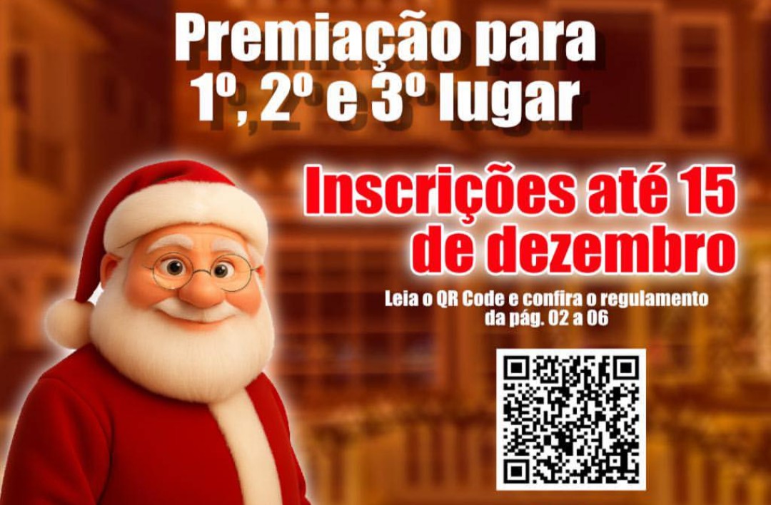São Borja lança concurso natalino com prêmio de até R$ 1.500 para melhores decorações