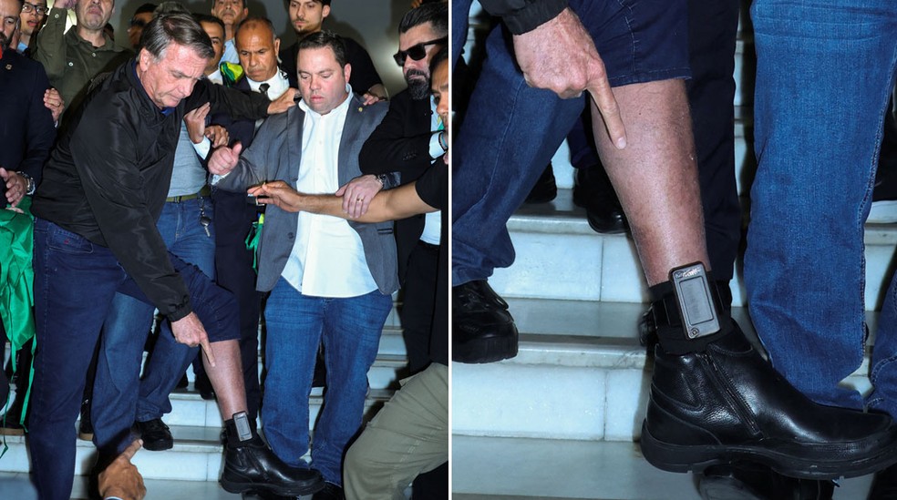 Bolsonaro admite ter usado ferro de solda para violar tornozeleira; PF fala em “enorme gravidade” e autoridades estão “perplexas”