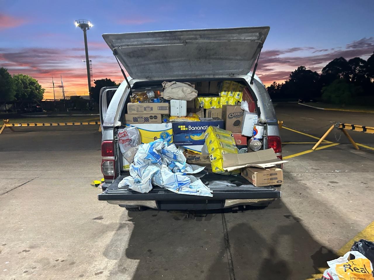 Receita Federal retém carga de bebidas e alimentos por indício de destinação comercial no CUF