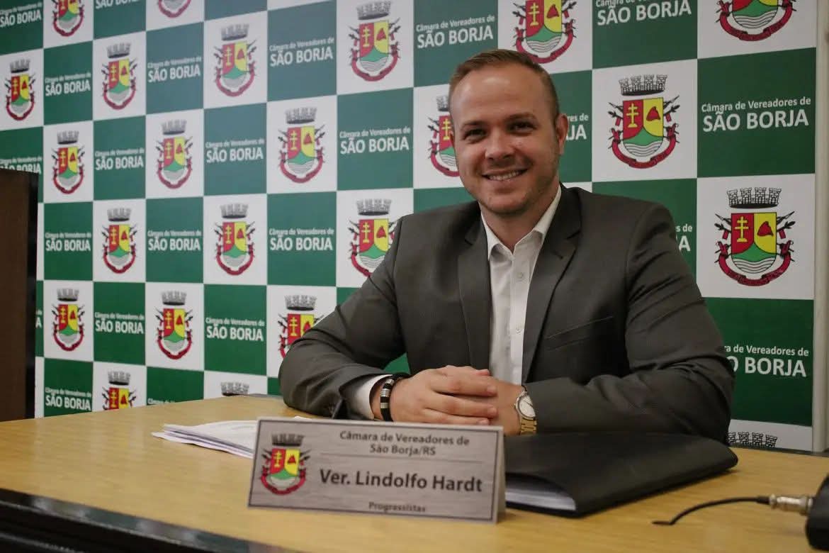 Vereador Lindolfo Hardt é eleito presidente da Câmara e comandará a Mesa Diretora em 2026