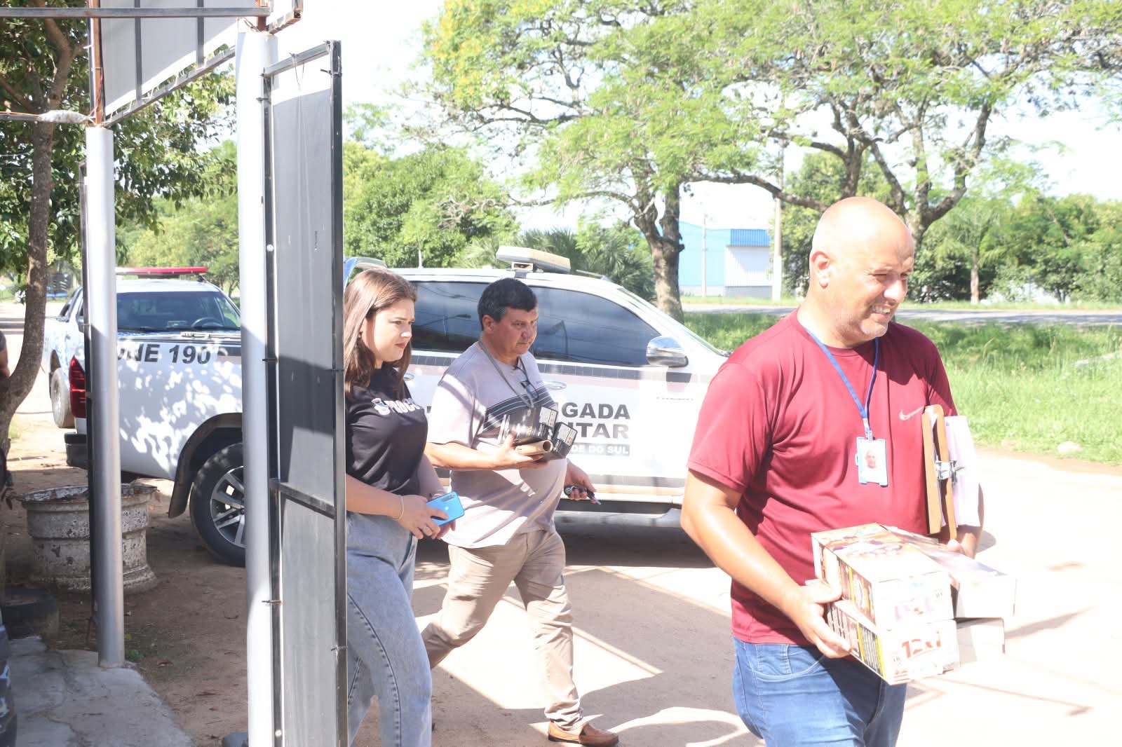 Operação da Prefeitura de Bagé apreende fogos de artifício com estampido