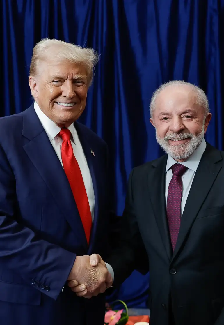 Lula e Trump conversam por telefone sobre cooperação econômica, crime organizado e cenário internacional