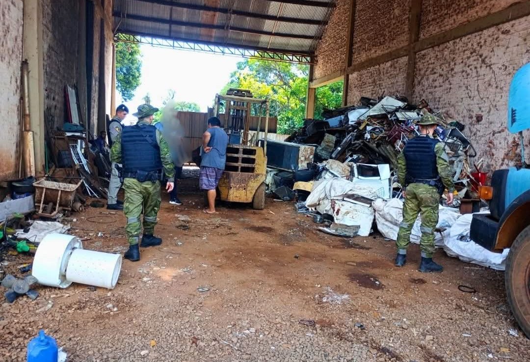 Brigada Militar aperta o cerco ao comércio ilegal de cobre em São Borja