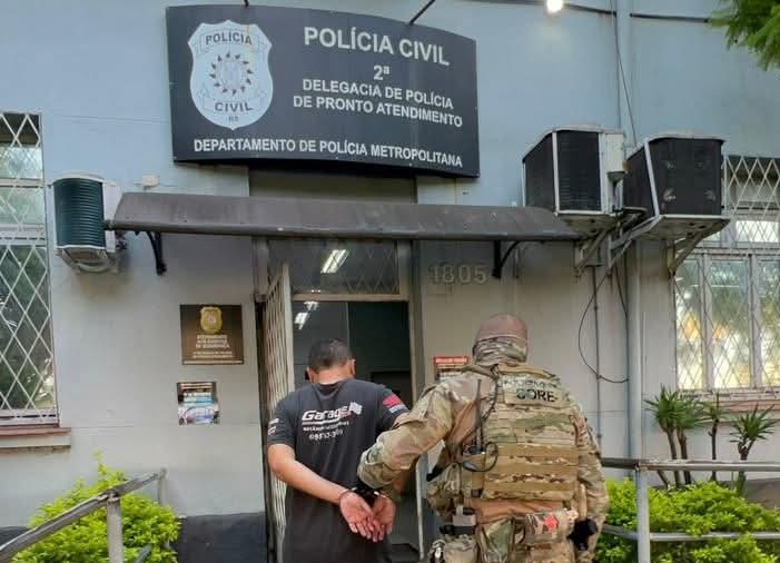 Polícia Civil prende três suspeitos em operação contra roubo com cárcere privado em Itaqui