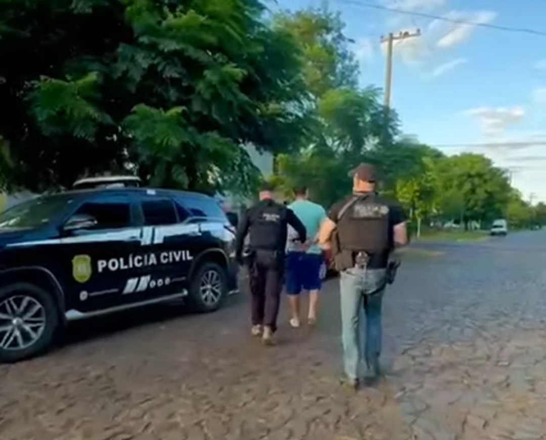 Operação Spectrum prende suspeito e investiga grupo por extorsão praticada por meio digital em São Borja