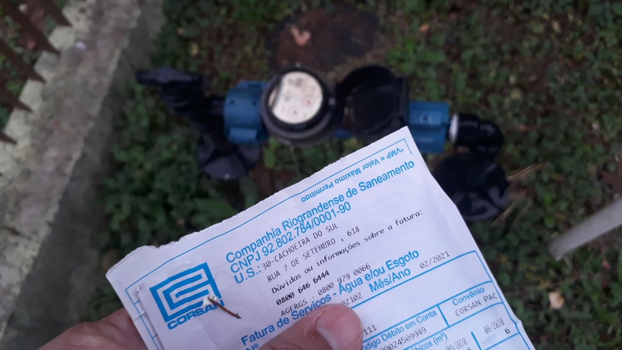 Modernização no sistema da Corsan pode resultar em duas faturas no mesmo mês