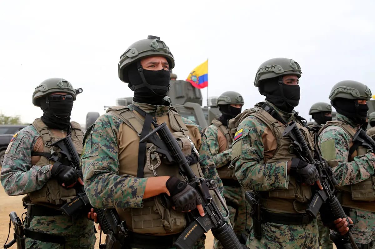 EUA iniciam operação militar no Equador contra grupos ligados ao narcotráfico