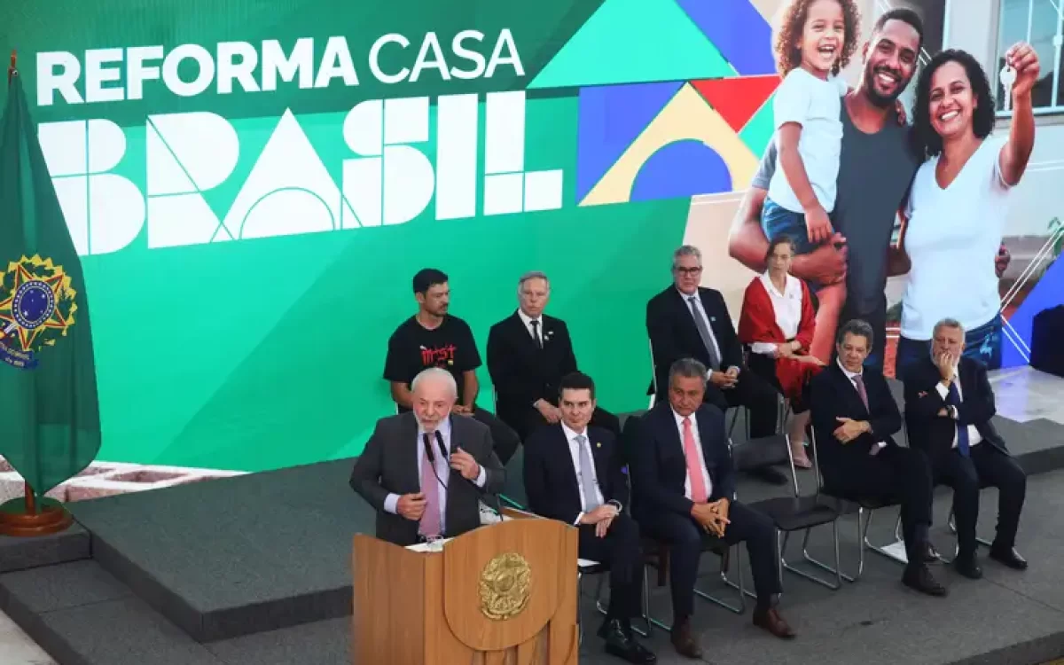 Lula lança programa “Reforma Casa Brasil” para financiar melhorias em moradias populares