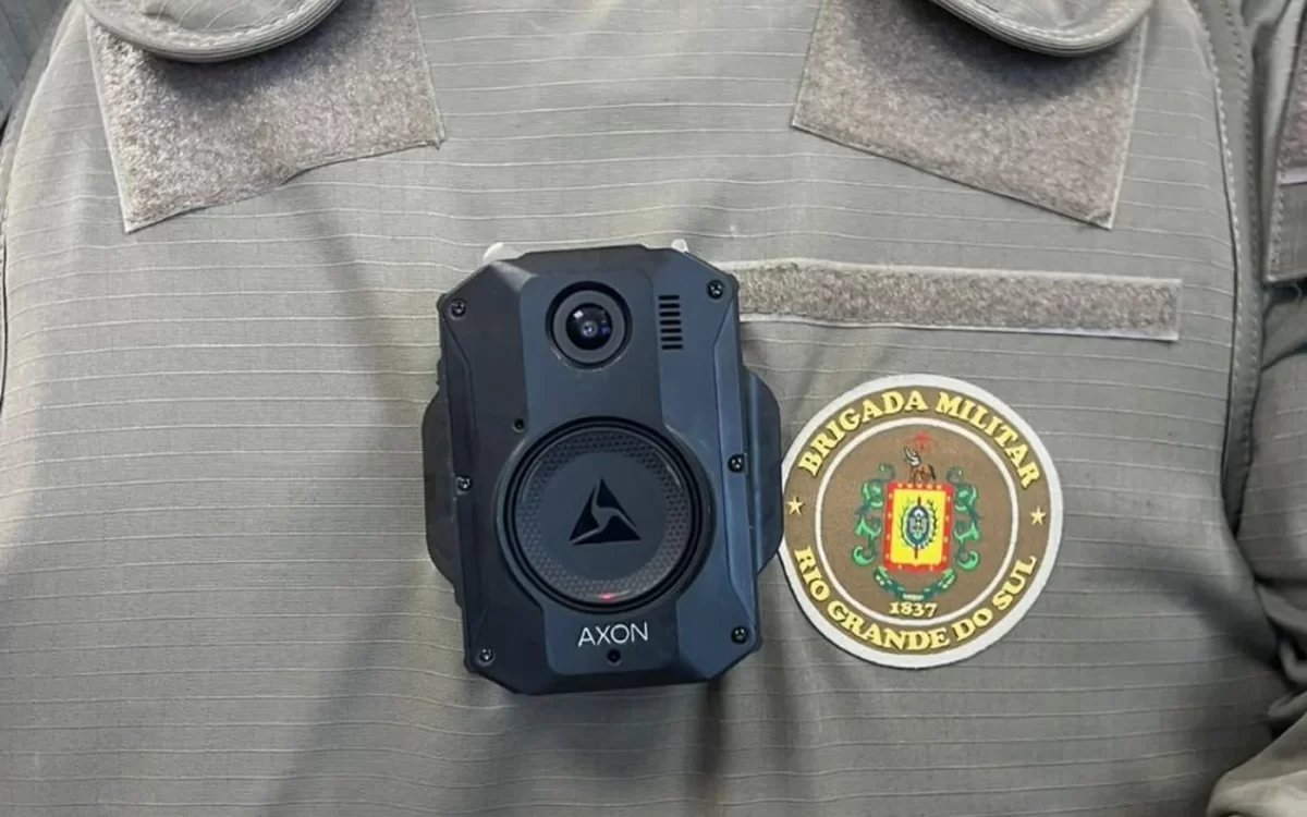 Brigada Militar prevê uso de câmeras corporais no interior do RS ainda em 2026