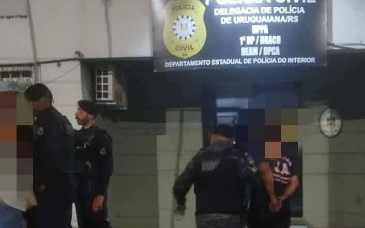 Homem é preso após espancar mulher e filho por dois dias seguidos em Uruguaiana