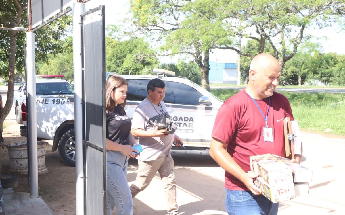 Operação da Prefeitura de Bagé apreende fogos de artifício com estampido