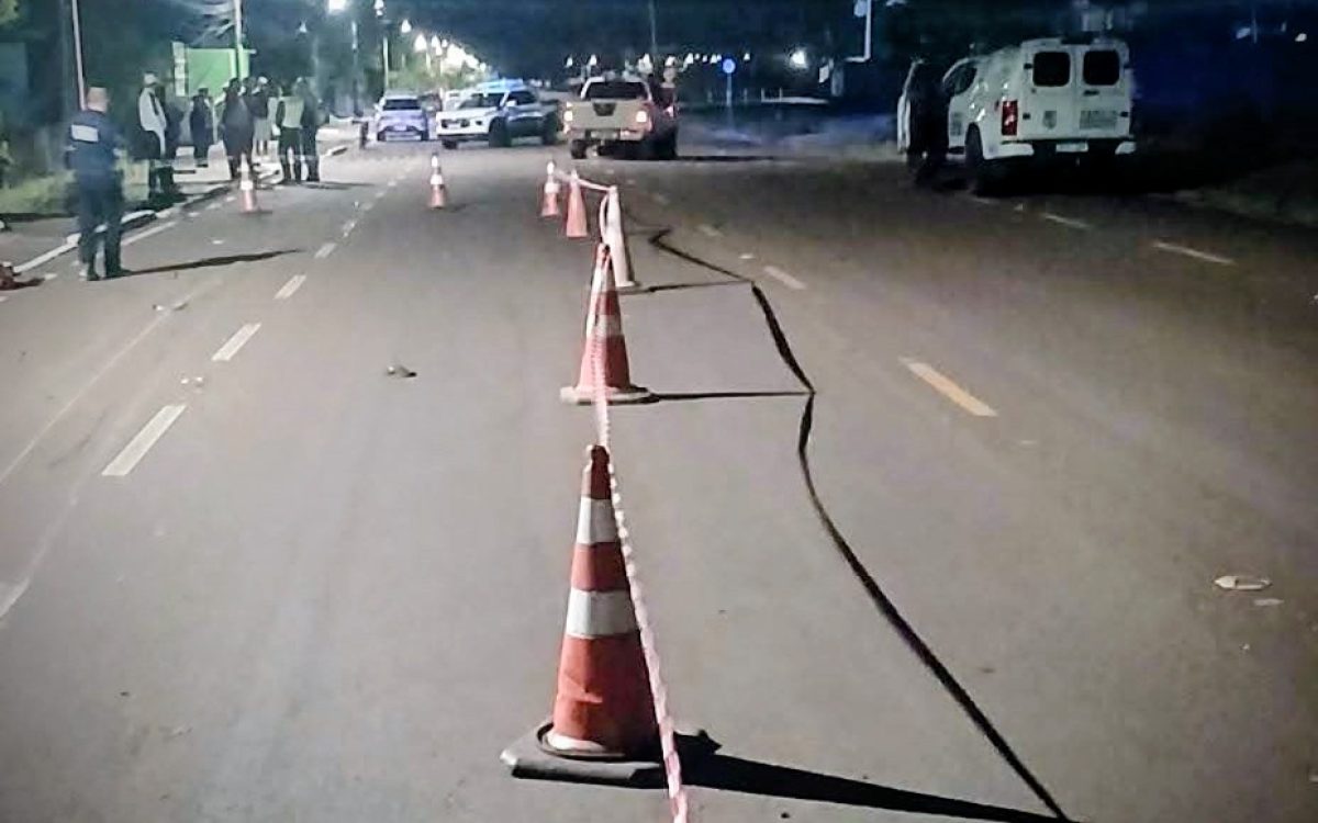 Caminhonete invade contramão, mata motociclista e motorista é presa por embriaguez em Alegrete