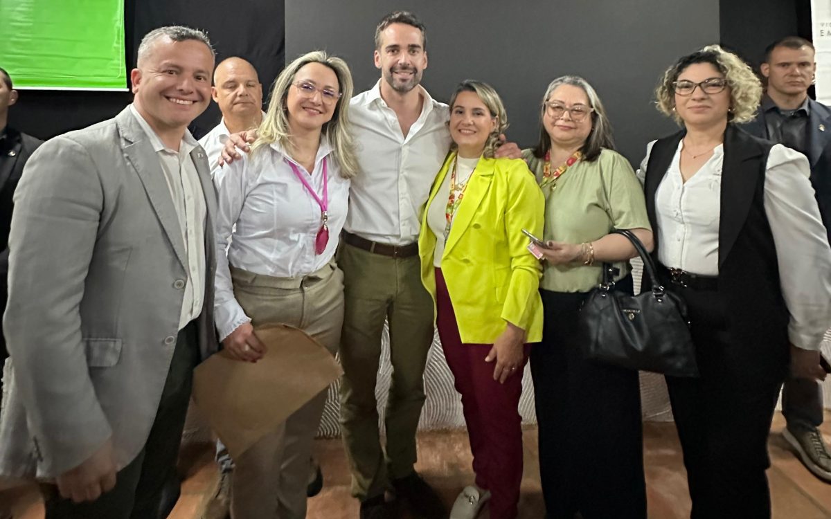 Com articulação de Tiago Cadó (PDT), avança a construção de quadra coberta no Colégio Estadual Getúlio Vargas