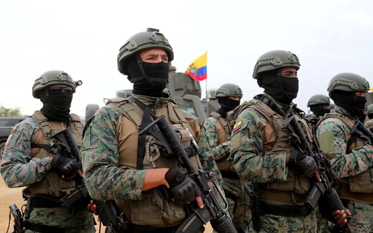 EUA iniciam operação militar no Equador contra grupos ligados ao narcotráfico