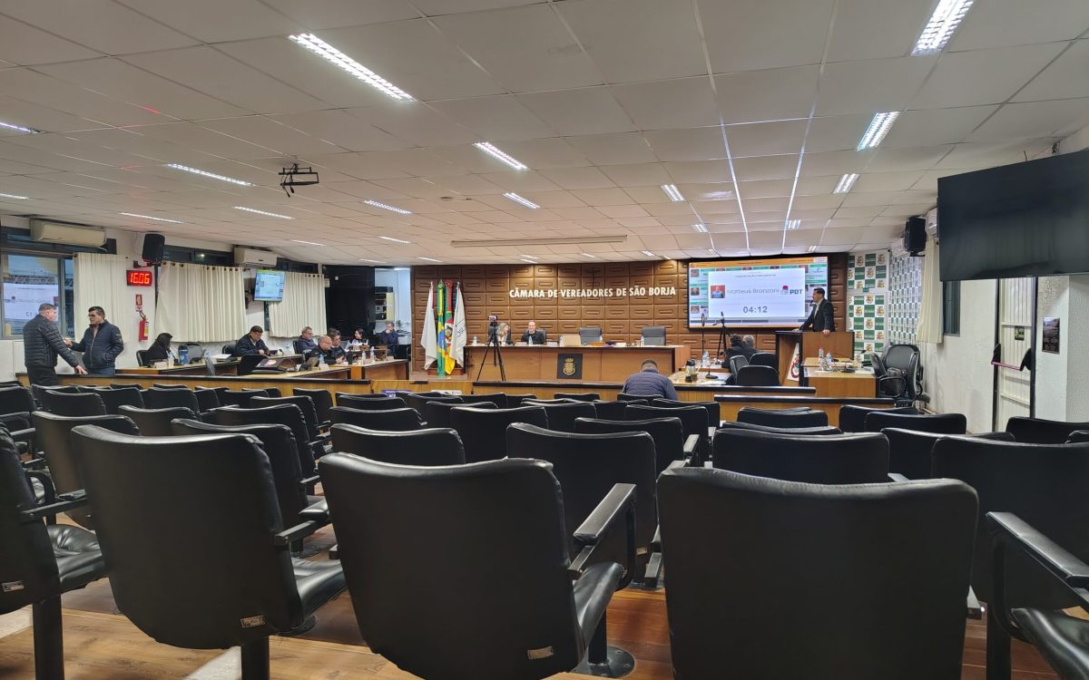 Debate na Câmara de São Borja esclarece detalhes do contrato de locação de veículos