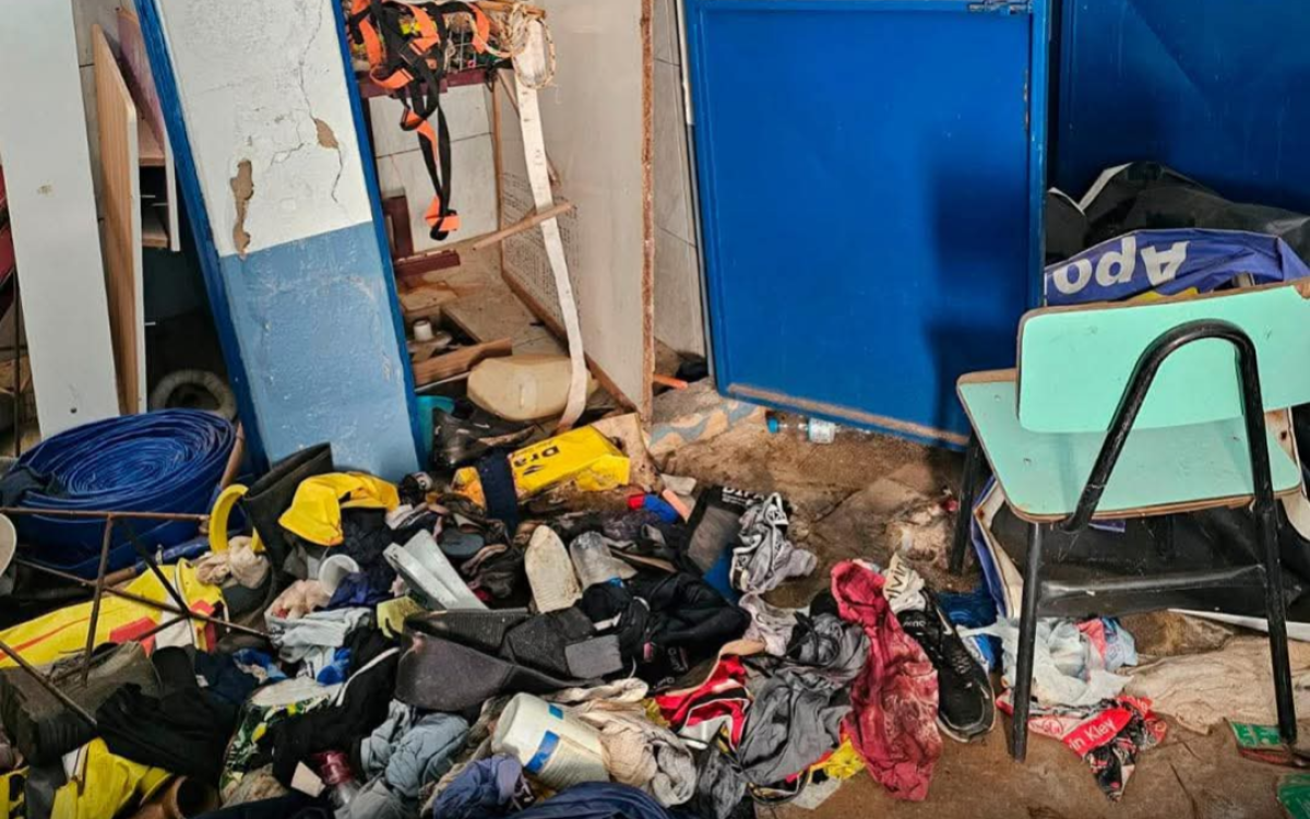 Estádio Vicente Goulart sofre novo ato de vandalismo em São Borja