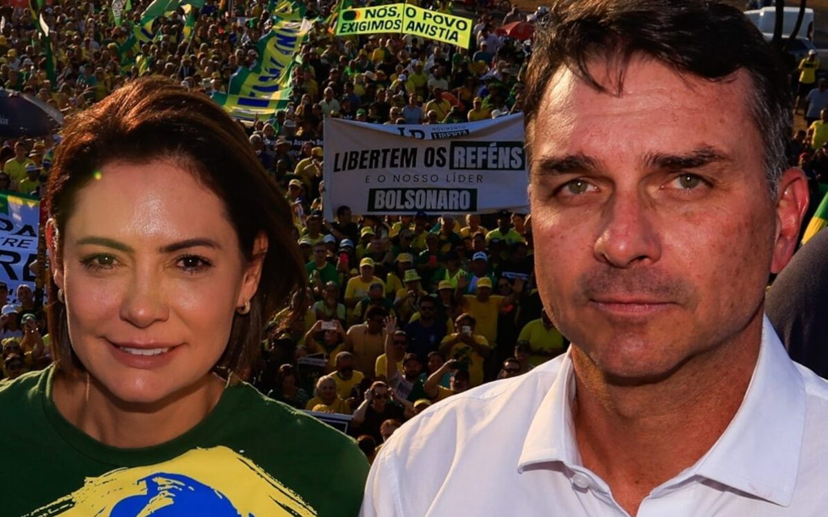 Michelle Bolsonaro é cobrada por militância e impõe condição para apoiar Flávio em 2026
