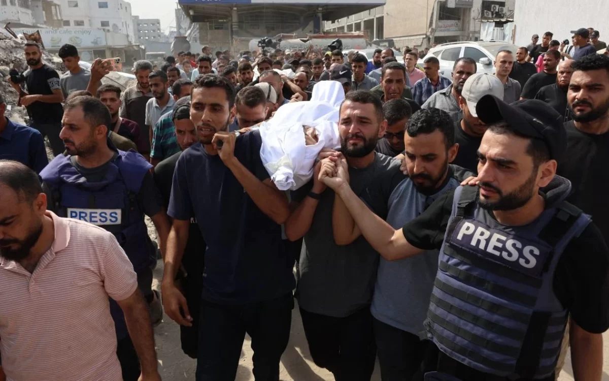 Israel ataca tenda de jornalistas em Gaza e mata seis profissionais da imprensa