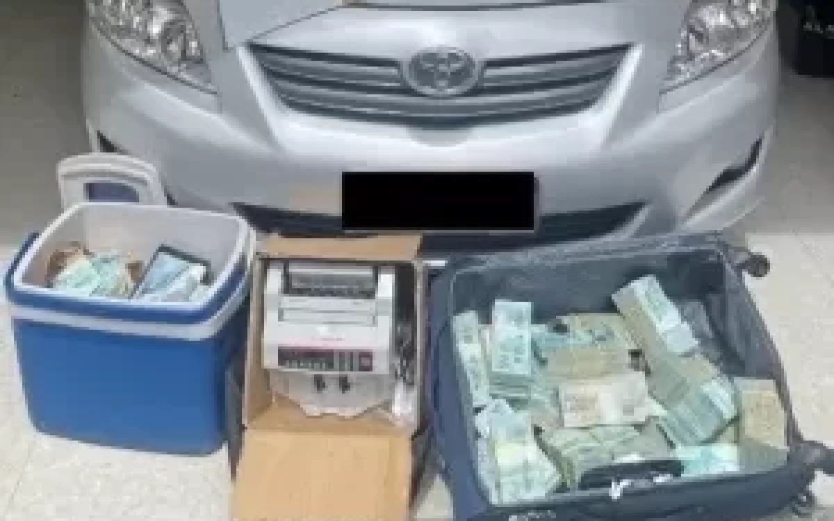 PF apreende R$ 1,2 milhão em mala e cooler na casa de sobrinho de ex-senador do MDB