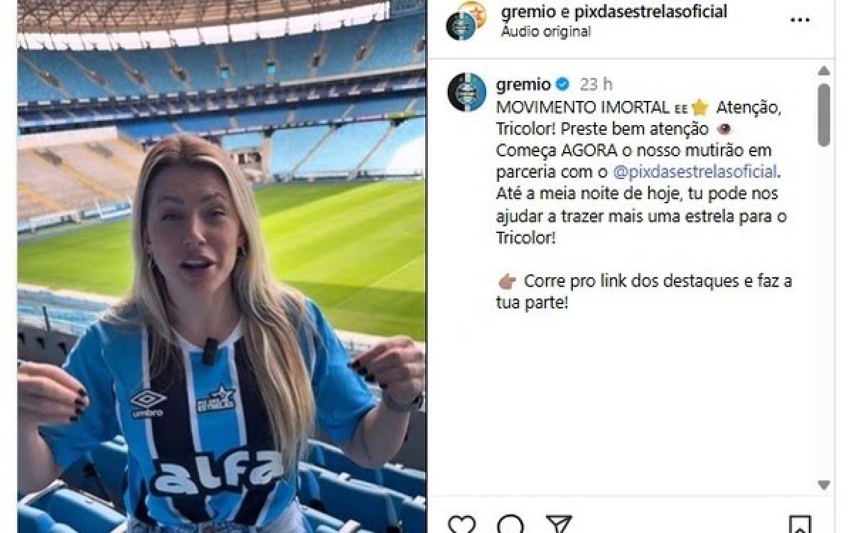 Movimento Imortal vira caso de polícia? Torcedores acusam Grêmio e patrocinador de golpe